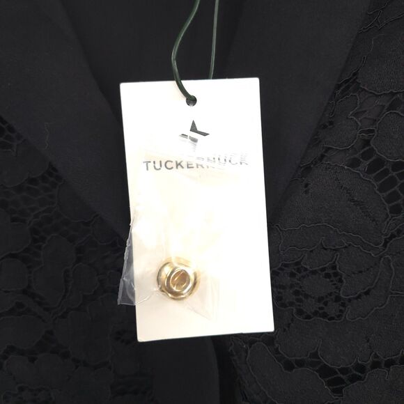 Tuckernuck NWT Black Lace Willow Blouse Size XXXL popover tunic top - Picture 10 of 15